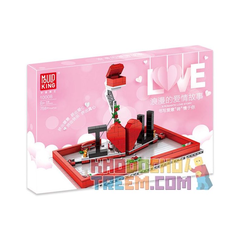MOULDKING 10008 REBRICKABLE MOC-22083 22083 MOC22083 Xếp hình kiểu Lego Pop-Up Heart And Ring Box Romantic Love Story Confession Book Cuốn Sách Tỏ Tình Lãng Mạn Câu Chuyện Tình Yêu 758 khối MOULDKING 10008 REBRICKABLE MOC-22083 22083 MOC22083 Xếp hình kiểu Lego Pop-Up Heart And Ring Box Romantic Love Story Confession Book Cuốn Sách Tỏ Tình Lãng Mạn Câu Chuyện Tình Yêu 758 khối