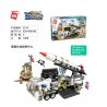 Enlighten 3214 Qman 3214 non  TRUNG TÂM CHỈ HUY CHIẾN DỊCH SẤM SÉT bộ đồ chơi xếp lắp ráp ghép mô hình Thunder Mission Nhiệm Vụ Sấm Sét 1088 khối