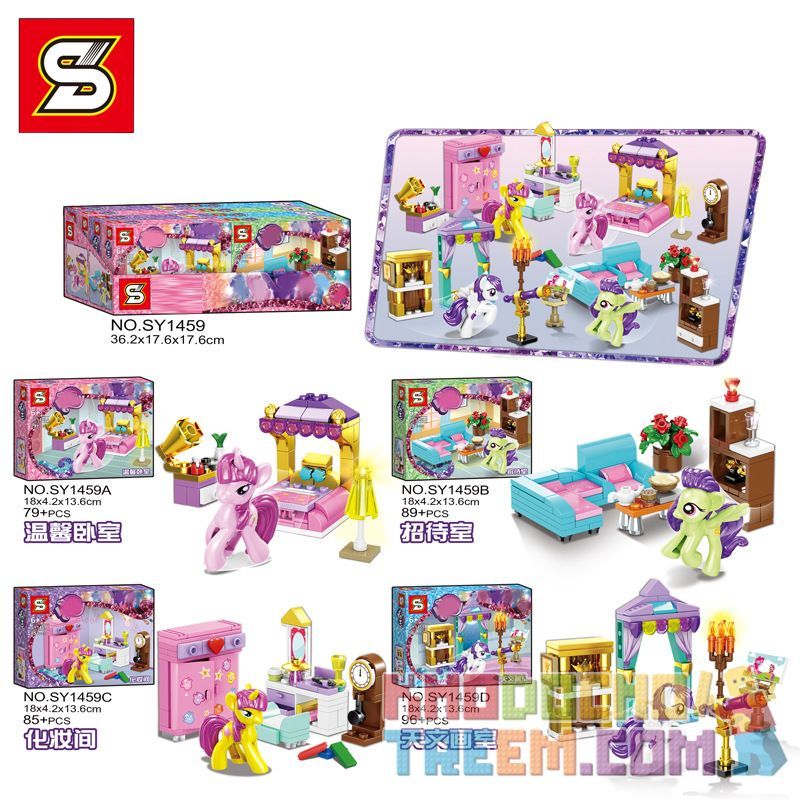 SHENG YUAN SY SY1459A 1459A SY1459B 1459B SY1459C 1459C SY1459D 1459D Xếp hình kiểu Lego MY LITTLE PONY Pony Bao Li Indoor Scene SHENG YUAN SY SY1459A 1459A SY1459B 1459B SY1459C 1459C SY1459D 1459D Xếp hình kiểu Lego MY LITTLE PONY Pony Bao Li Indoor Scene