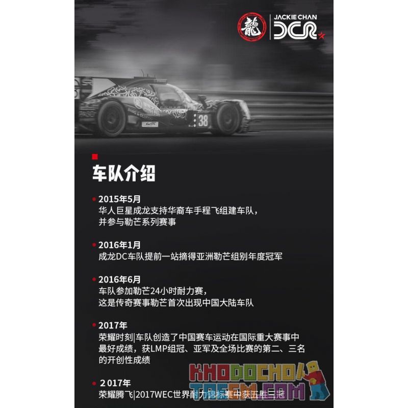 SEMBO 705980 705981 705982 705983 705984 non  JACKIE CHAN DC TEAM MODEL 1:14 5 MÔ HÌNH tỷ lệ 1:14 bộ đồ chơi xếp lắp ráp ghép mô hình  JACKIE CHAN DC RACHING Kỹ Thuật Công Nghệ Cao Mô Hình Phương Tiện 1540 khối