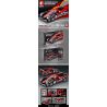 SEMBO 607300 607301 607302 607303 607304 non  JACKIE CHAN DC TEAM MODEL 1:32 5 MÔ HÌNH tỷ lệ 1:32 bộ đồ chơi xếp lắp ráp ghép mô hình  JACKIE CHAN DC RACHING Kỹ Thuật Công Nghệ Cao Mô Hình Phương Tiện 263 khối