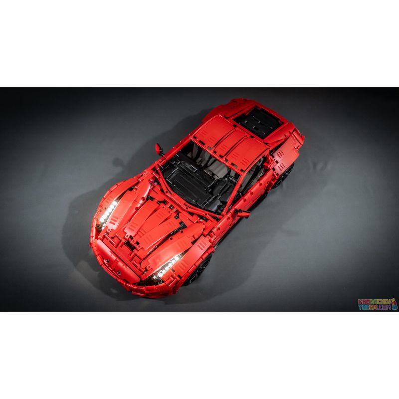 JIESTAR 91102 QIZHILE 23033 REBRICKABLE MOC-41271 41271 MOC41271 Xếp hình kiểu Lego TECHNIC Ferrari F12 Berlinetta Ferrari F12 Berlinetta. 3158 khối
