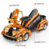 HAPPY BUILD YC-QC004 QC004 YCQC004 non  SIÊU XE MCLAREN P1 tỷ lệ 1:8 bộ đồ chơi xếp lắp ráp ghép mô hình  MCLAREN P1 HYPERCAR Kỹ Thuật Công Nghệ Cao Mô Hình Phương Tiện 1364 khối