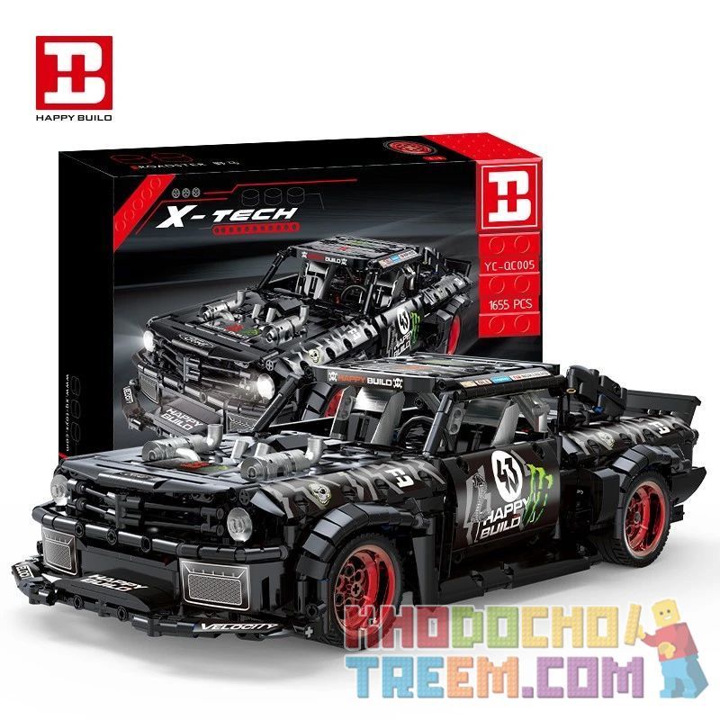 HAPPY BUILD YC-QC005 QC005 YCQC005 non  FORD MUSTANG HOONICORN V2 1:12 tỷ lệ 1:12 bộ đồ chơi xếp lắp ráp ghép mô hình  Kỹ Thuật Công Nghệ Cao Mô Hình Phương Tiện 1655 khối HAPPY BUILD YC-QC005 QC005 YCQC005 non  FORD MUSTANG HOONICORN V2 1:12 tỷ lệ 1:12 bộ đồ chơi xếp lắp ráp ghép mô hình  Kỹ Thuật Công Nghệ Cao Mô Hình Phương Tiện 1655 khối