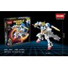 HSANHE 2806 non  VUA SÓI BARBATOS bộ đồ chơi xếp lắp ráp ghép mô hình Gundam MOBILE SUIT Đại Chiến Gundam 613 khối
