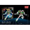 HSANHE 2809 non  BÃO MƯA ĐÁ bộ đồ chơi xếp lắp ráp ghép mô hình Gundam MOBILE SUIT Đại Chiến Gundam 512 khối