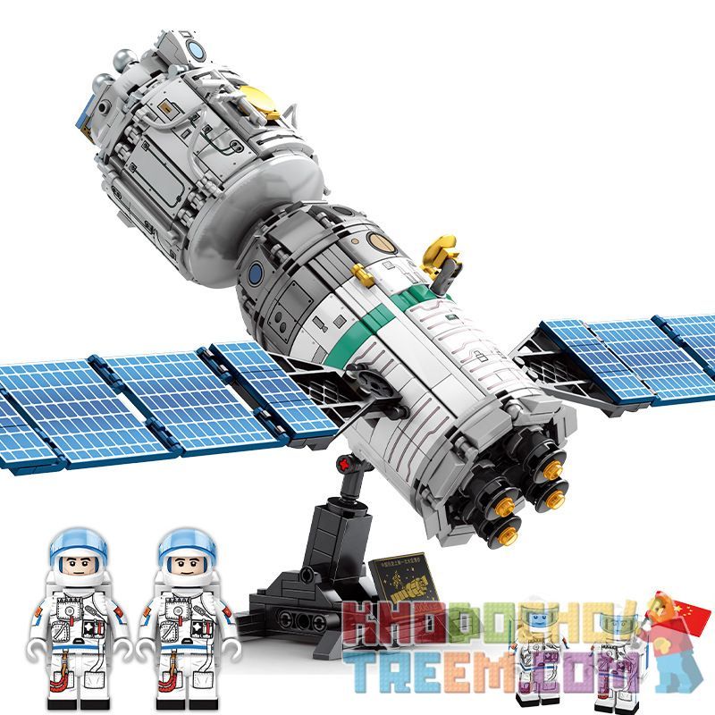SEMBO 203302 Xếp hình kiểu Lego SPACE FLIGHT Explore The Mystery Of The Universe Board Tàu Vũ Trụ 804 khối