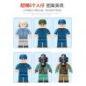 SEMBO 203305 non  ROCKET NGÀY 1 THÁNG 3 bộ đồ chơi xếp lắp ráp ghép mô hình Space Flight Thám Hiểm Không Gian 2147 khối