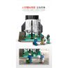 SEMBO 203305 non  ROCKET NGÀY 1 THÁNG 3 bộ đồ chơi xếp lắp ráp ghép mô hình Space Flight Thám Hiểm Không Gian 2147 khối