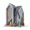 MorkModel 011001 Mork Model 011001 MouldKing 16022 Mould King 16022 SX 8004 non  THƯ VIỆN HIỆN ĐẠI bộ đồ chơi xếp lắp ráp ghép mô hình Creator MODERN LIBRARY Sáng Tạo 2734 khối
