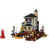 PANGU PG-12001 12001 PG12001 URGE 30104 non  CỬA HÀNG ĐỒ LẶN OLD FISHING HOUSE bộ đồ chơi xếp lắp ráp ghép mô hình Creator DIVE SHOP Sáng Tạo 2841 khối