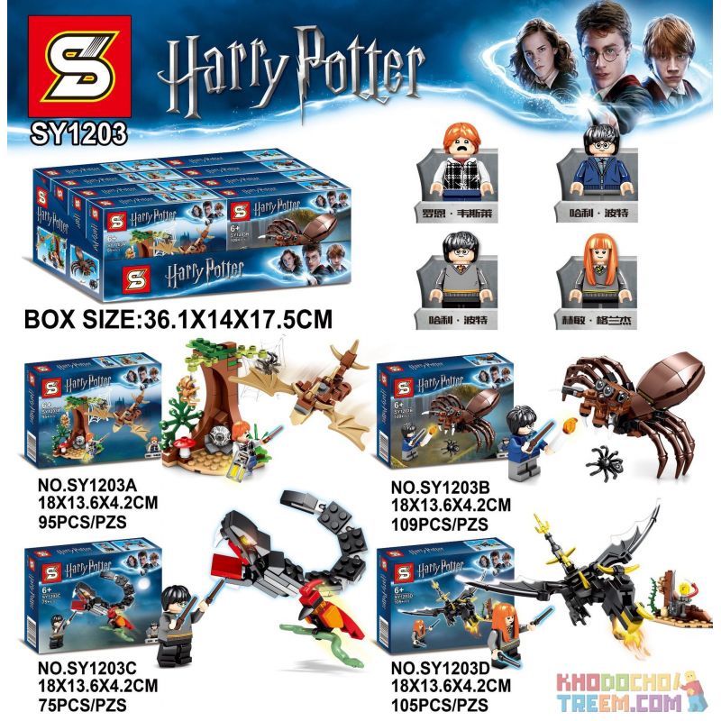 SHENG YUAN SY SY1203C 1203C SY1203D 1203D Xếp hình kiểu Lego HARRY POTTER Harry Potter Minifigure Scene 4 Harry Potter minifigure cảnh 4 gồm 2 hộp nhỏ 384 khối SHENG YUAN SY SY1203C 1203C SY1203D 1203D Xếp hình kiểu Lego HARRY POTTER Harry Potter Minifigure Scene 4 Harry Potter minifigure cảnh 4 gồm 2 hộp nhỏ 384 khối