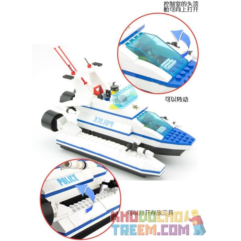 AUSINI 23601 QMAN ENLIGHTEN KEEPPLEY 117 non  ĐỘI HÀNG HẢI TRUY NÃ bộ đồ chơi xếp lắp ráp ghép mô hình City Thành Phố 472 khối