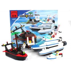 AUSINI 23601 QMAN ENLIGHTEN KEEPPLEY 117 non  ĐỘI HÀNG HẢI TRUY NÃ bộ đồ chơi xếp lắp ráp ghép mô hình City Thành Phố 472 khối