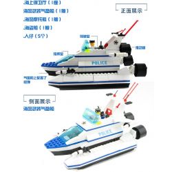 AUSINI 23601 QMAN ENLIGHTEN KEEPPLEY 117 non  ĐỘI HÀNG HẢI TRUY NÃ bộ đồ chơi xếp lắp ráp ghép mô hình City Thành Phố 472 khối