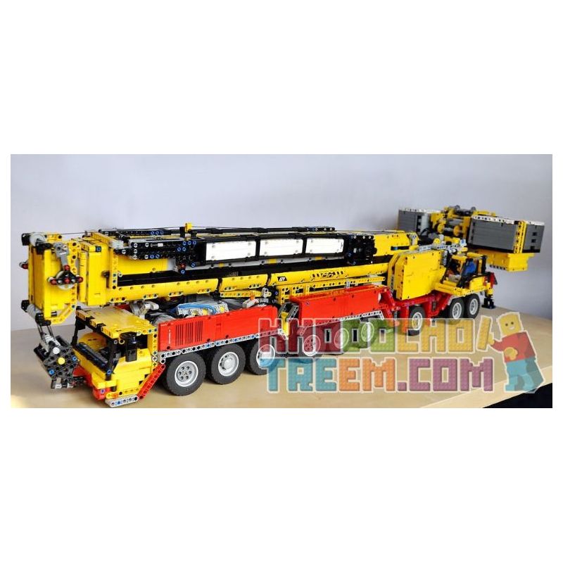REBRICKABLE MOC-5721 5721 MOC5721 non Lego LIEBHERR 1750. bộ đồ chơi xếp lắp ráp ghép mô hình Technic LTM 1750 9.1 Kỹ Thuật Công Nghệ Cao Mô Hình Phương Tiện 6627 khối