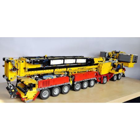 REBRICKABLE MOC-5721 5721 MOC5721 non  LIEBHERR 1750. bộ đồ chơi xếp lắp ráp ghép mô hình  LTM 1750 9.1 Kỹ Thuật Công Nghệ Cao Mô Hình Phương Tiện 6627 khối