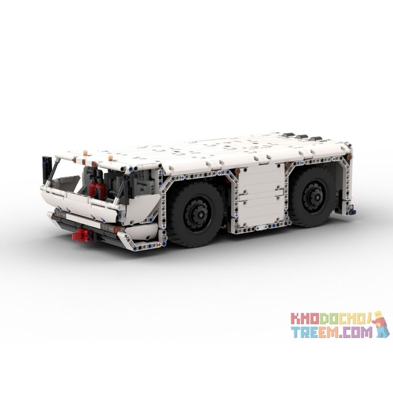 REBRICKABLE MOC-26069 26069 MOC26069 non Lego MÁY BAY LỰC ĐẨY KÉO bộ đồ chơi xếp lắp ráp ghép mô hình Technic AIRCRAFT PUSHBACK TRACTOR Kỹ Thuật Công Nghệ Cao Mô Hình Phương Tiện 1997 khối