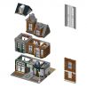 BRICKATIVE OCTAN OFFICE non  TÒA NHÀ VĂN PHÒNG OCTAN VỚI 10264 CĂN bộ đồ chơi xếp lắp ráp ghép mô hình Creator OCTAN OFFICE (10264 CORNER GARAGE) Sáng Tạo 2303 khối