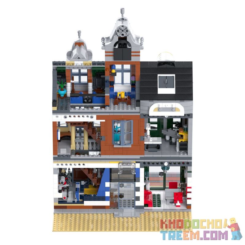 BRICKATIVE OCTAN OFFICE non  TÒA NHÀ VĂN PHÒNG OCTAN VỚI 10264 CĂN bộ đồ chơi xếp lắp ráp ghép mô hình Creator OCTAN OFFICE (10264 CORNER GARAGE) Sáng Tạo 2303 khối BRICKATIVE OCTAN OFFICE non  TÒA NHÀ VĂN PHÒNG OCTAN VỚI 10264 CĂN bộ đồ chơi xếp lắp ráp ghép mô hình Creator OCTAN OFFICE (10264 CORNER GARAGE) Sáng Tạo 2303 khối