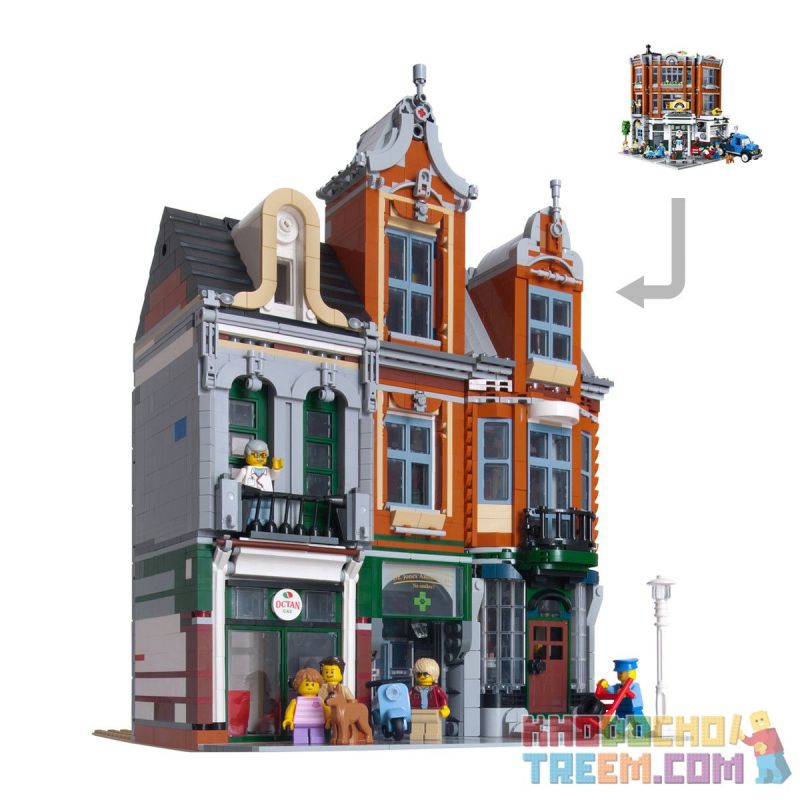 BRICKATIVE OCTAN OFFICE non  TÒA NHÀ VĂN PHÒNG OCTAN VỚI 10264 CĂN bộ đồ chơi xếp lắp ráp ghép mô hình Creator OCTAN OFFICE (10264 CORNER GARAGE) Sáng Tạo 2303 khối BRICKATIVE OCTAN OFFICE non  TÒA NHÀ VĂN PHÒNG OCTAN VỚI 10264 CĂN bộ đồ chơi xếp lắp ráp ghép mô hình Creator OCTAN OFFICE (10264 CORNER GARAGE) Sáng Tạo 2303 khối