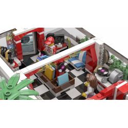 JIESTAR 89105 URGE 10196 MouldKing 16002 Mould King 16002 non  RỬA XE bộ đồ chơi xếp lắp ráp ghép mô hình Creator THE CAR WASH SHOP Sáng Tạo 2548 khối JIESTAR 89105 URGE 10196 MouldKing 16002 Mould King 16002 non  RỬA XE bộ đồ chơi xếp lắp ráp ghép mô hình Creator THE CAR WASH SHOP Sáng Tạo 2548 khối