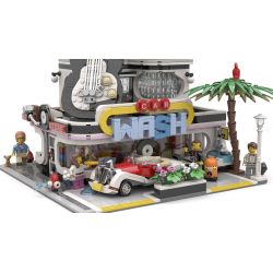 JIESTAR 89105 URGE 10196 MouldKing 16002 Mould King 16002 non  RỬA XE bộ đồ chơi xếp lắp ráp ghép mô hình Creator THE CAR WASH SHOP Sáng Tạo 2548 khối JIESTAR 89105 URGE 10196 MouldKing 16002 Mould King 16002 non  RỬA XE bộ đồ chơi xếp lắp ráp ghép mô hình Creator THE CAR WASH SHOP Sáng Tạo 2548 khối