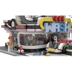 JIESTAR 89105 URGE 10196 MouldKing 16002 Mould King 16002 non  RỬA XE bộ đồ chơi xếp lắp ráp ghép mô hình Creator THE CAR WASH SHOP Sáng Tạo 2548 khối JIESTAR 89105 URGE 10196 MouldKing 16002 Mould King 16002 non  RỬA XE bộ đồ chơi xếp lắp ráp ghép mô hình Creator THE CAR WASH SHOP Sáng Tạo 2548 khối