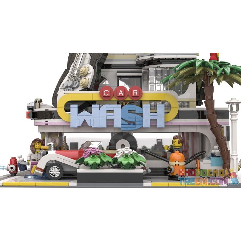 JIESTAR 89105 URGE 10196 MouldKing 16002 Mould King 16002 non  RỬA XE bộ đồ chơi xếp lắp ráp ghép mô hình Creator THE CAR WASH SHOP Sáng Tạo 2548 khối JIESTAR 89105 URGE 10196 MouldKing 16002 Mould King 16002 non  RỬA XE bộ đồ chơi xếp lắp ráp ghép mô hình Creator THE CAR WASH SHOP Sáng Tạo 2548 khối