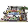 JIESTAR 89105 URGE 10196 MouldKing 16002 Mould King 16002 non  RỬA XE bộ đồ chơi xếp lắp ráp ghép mô hình Creator THE CAR WASH SHOP Sáng Tạo 2548 khối
