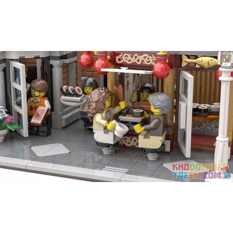 MOYU BLOCK MY82002 82002 JIESTAR 89127 URGE 10193 non  CỬA HÀNG SUSHI bộ đồ chơi xếp lắp ráp ghép mô hình Creator THE SUSHI COENER Sáng Tạo 2712 khối MOYU BLOCK MY82002 82002 JIESTAR 89127 URGE 10193 non  CỬA HÀNG SUSHI bộ đồ chơi xếp lắp ráp ghép mô hình Creator THE SUSHI COENER Sáng Tạo 2712 khối