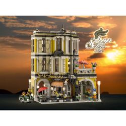 JIESTAR 89124 URGE 10187 non  QUÁN TRÀ bộ đồ chơi xếp lắp ráp ghép mô hình Creator THE TEA SHOP Sáng Tạo 2877 khối JIESTAR 89124 URGE 10187 non  QUÁN TRÀ bộ đồ chơi xếp lắp ráp ghép mô hình Creator THE TEA SHOP Sáng Tạo 2877 khối