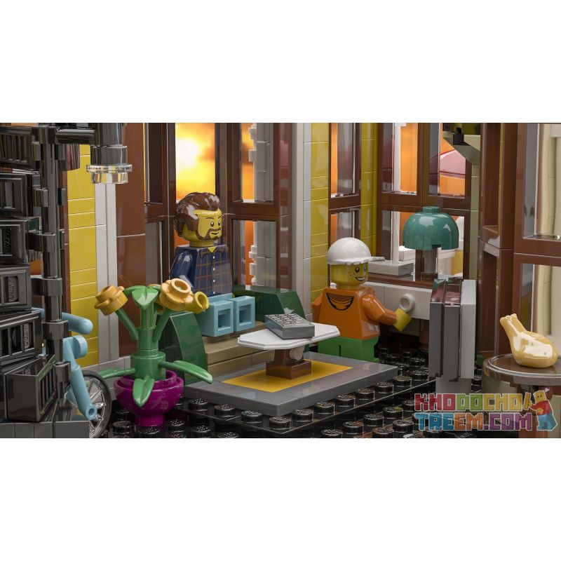 JIESTAR 89124 URGE 10187 non  QUÁN TRÀ bộ đồ chơi xếp lắp ráp ghép mô hình Creator THE TEA SHOP Sáng Tạo 2877 khối JIESTAR 89124 URGE 10187 non  QUÁN TRÀ bộ đồ chơi xếp lắp ráp ghép mô hình Creator THE TEA SHOP Sáng Tạo 2877 khối
