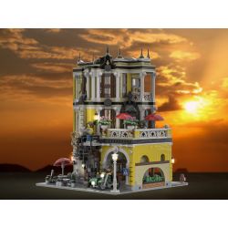 JIESTAR 89124 URGE 10187 non  QUÁN TRÀ bộ đồ chơi xếp lắp ráp ghép mô hình Creator THE TEA SHOP Sáng Tạo 2877 khối JIESTAR 89124 URGE 10187 non  QUÁN TRÀ bộ đồ chơi xếp lắp ráp ghép mô hình Creator THE TEA SHOP Sáng Tạo 2877 khối