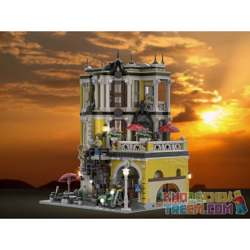 JIESTAR 89124 URGE 10187 non  QUÁN TRÀ bộ đồ chơi xếp lắp ráp ghép mô hình Creator THE TEA SHOP Sáng Tạo 2877 khối JIESTAR 89124 URGE 10187 non  QUÁN TRÀ bộ đồ chơi xếp lắp ráp ghép mô hình Creator THE TEA SHOP Sáng Tạo 2877 khối