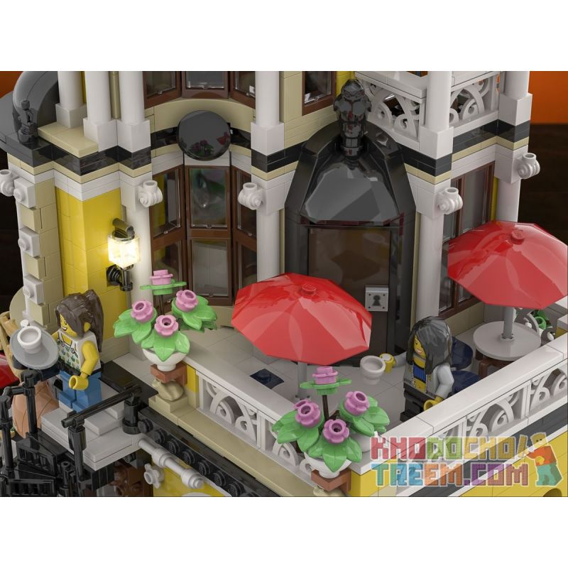 JIESTAR 89124 URGE 10187 non  QUÁN TRÀ bộ đồ chơi xếp lắp ráp ghép mô hình Creator THE TEA SHOP Sáng Tạo 2877 khối JIESTAR 89124 URGE 10187 non  QUÁN TRÀ bộ đồ chơi xếp lắp ráp ghép mô hình Creator THE TEA SHOP Sáng Tạo 2877 khối