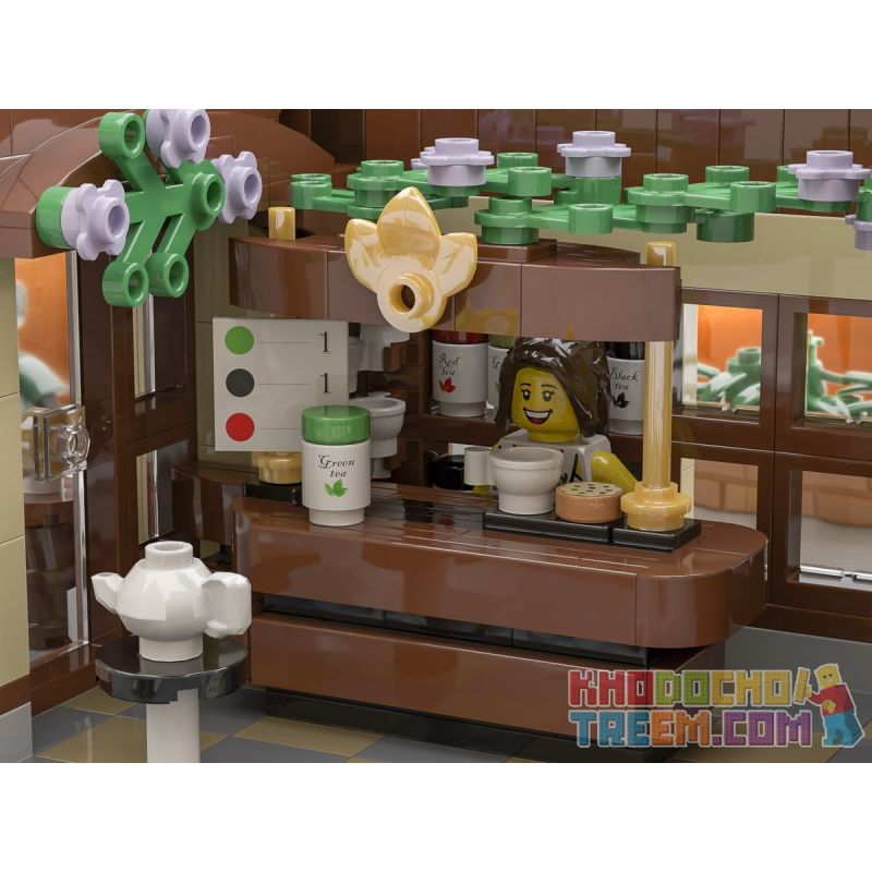 JIESTAR 89124 URGE 10187 non  QUÁN TRÀ bộ đồ chơi xếp lắp ráp ghép mô hình Creator THE TEA SHOP Sáng Tạo 2877 khối JIESTAR 89124 URGE 10187 non  QUÁN TRÀ bộ đồ chơi xếp lắp ráp ghép mô hình Creator THE TEA SHOP Sáng Tạo 2877 khối