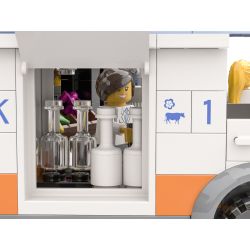 JIESTAR 89113 URGE 10194 non  QUẢNG TRƯỜNG ĐÀI PHUN NƯỚC bộ đồ chơi xếp lắp ráp ghép mô hình Creator THE FOUNTAIN SQUARE Sáng Tạo 2951 khối