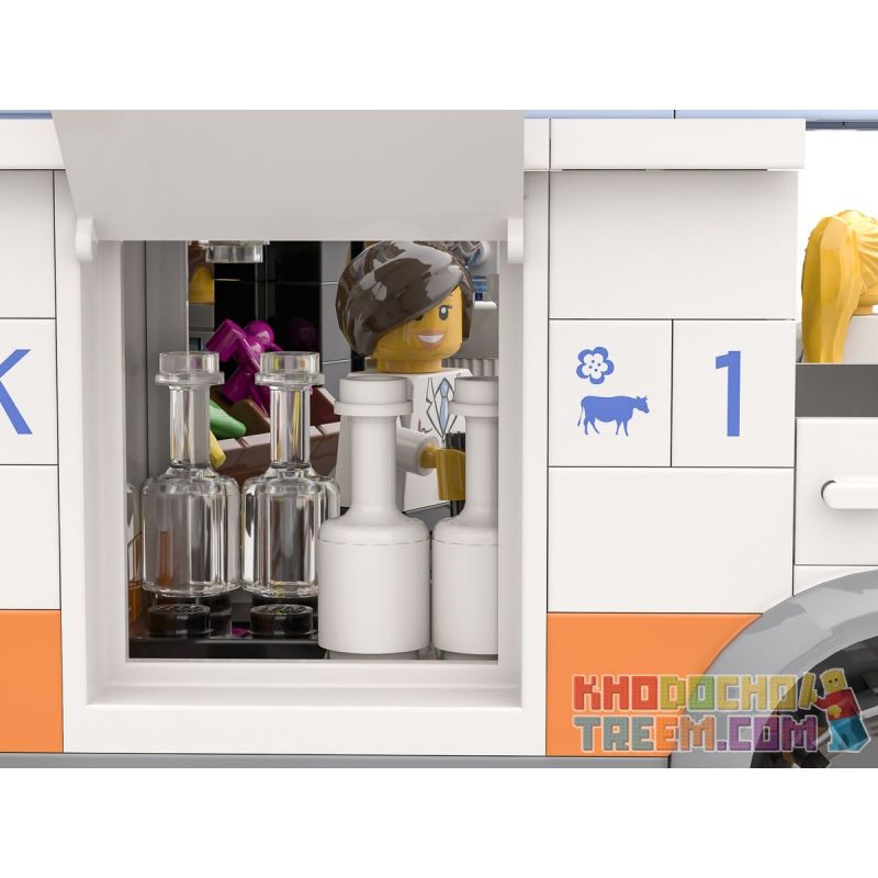 JIESTAR 89113 URGE 10194 non  QUẢNG TRƯỜNG ĐÀI PHUN NƯỚC bộ đồ chơi xếp lắp ráp ghép mô hình Creator THE FOUNTAIN SQUARE Sáng Tạo 2951 khối