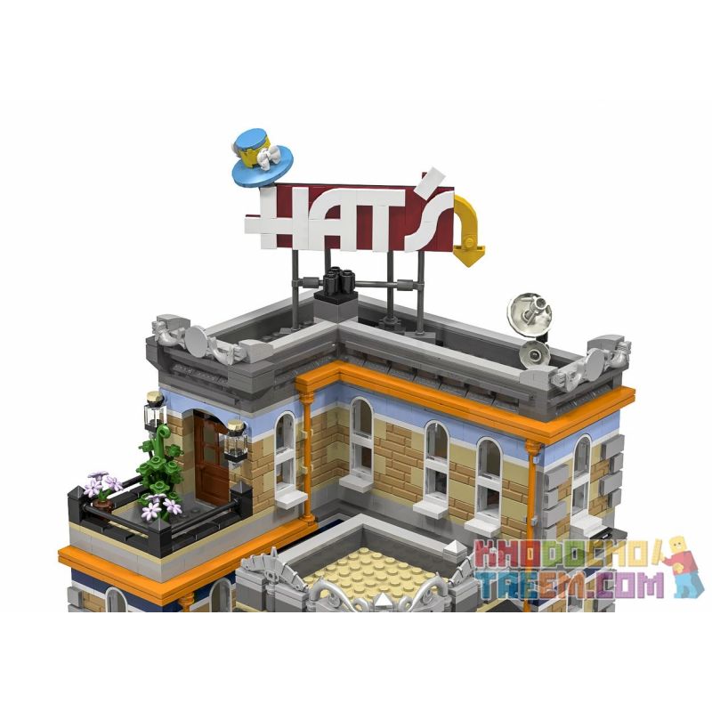 JIESTAR 89121 URGE 10192 non  CỬA HÀNG MŨ bộ đồ chơi xếp lắp ráp ghép mô hình Creator HAT´S STORE Sáng Tạo 2895 khối JIESTAR 89121 URGE 10192 non  CỬA HÀNG MŨ bộ đồ chơi xếp lắp ráp ghép mô hình Creator HAT´S STORE Sáng Tạo 2895 khối