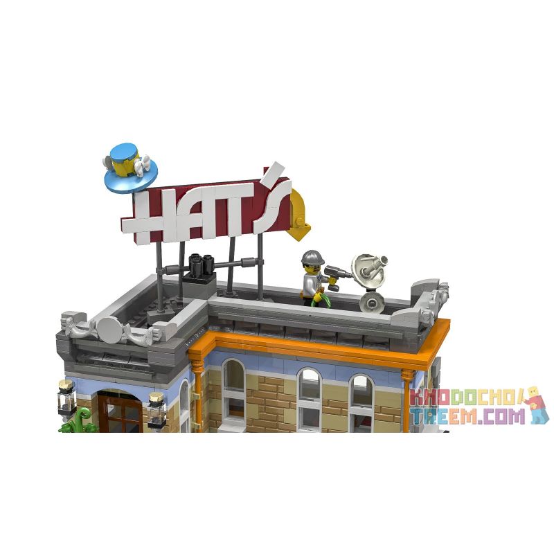 JIESTAR 89121 URGE 10192 non  CỬA HÀNG MŨ bộ đồ chơi xếp lắp ráp ghép mô hình Creator HAT´S STORE Sáng Tạo 2895 khối JIESTAR 89121 URGE 10192 non  CỬA HÀNG MŨ bộ đồ chơi xếp lắp ráp ghép mô hình Creator HAT´S STORE Sáng Tạo 2895 khối