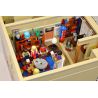 JIESTAR 89106 URGE 10189 MouldKing 16014 Mould King 16014 REBRICKABLE MOC-34463 34463 MOC34463 non  CÁC BẠN XÂY DỰNG LÝ THUYẾT VỤ NỔ LỚN bộ đồ chơi xếp lắp ráp ghép mô hình Creator CENTRAL PERK BIG BANG THEORY MODULAR Sáng Tạo 4294 khối