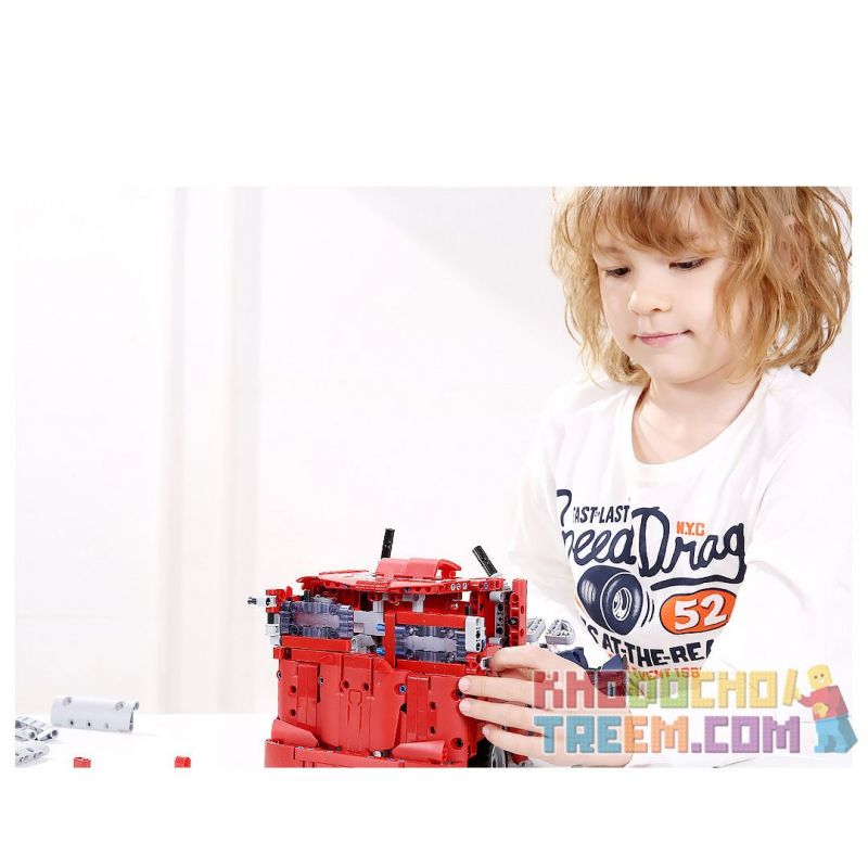 XIAOMI MITU MI ONEBOT QTZ01IQI 01IQI non  OPTIMUS. bộ đồ chơi xếp lắp ráp ghép mô hình Transformers Robot Đại Chiến Người Máy Biến Hình 1277 khối