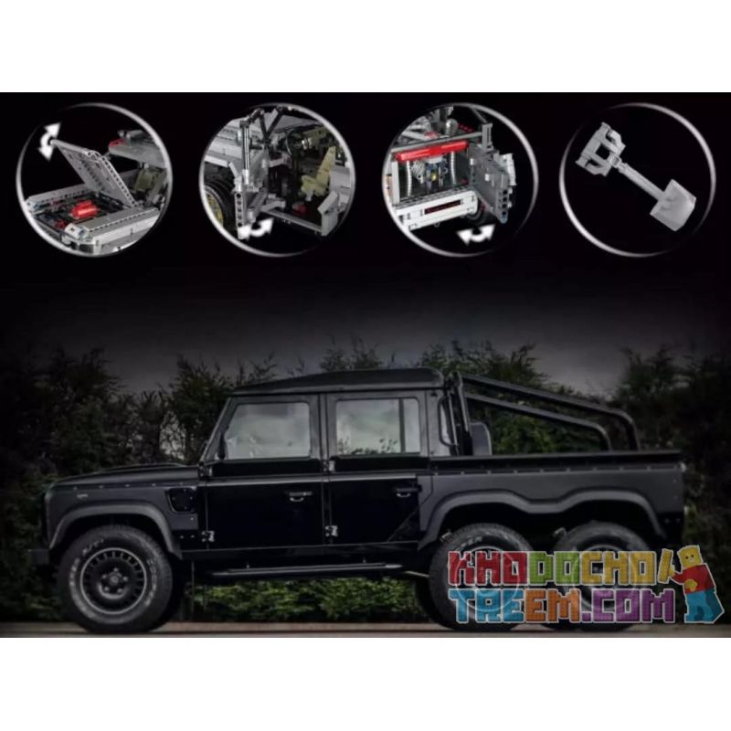 HAPPY BUILD YC-QC006 QC006 YCQC006 non  MERCEDES-BENZ G63 AMG 6X6 1:10 tỷ lệ 1:10 bộ đồ chơi xếp lắp ráp ghép mô hình  BUFF SPLENDOR Kỹ Thuật Công Nghệ Cao Mô Hình Phương Tiện 2911 khối HAPPY BUILD YC-QC006 QC006 YCQC006 non  MERCEDES-BENZ G63 AMG 6X6 1:10 tỷ lệ 1:10 bộ đồ chơi xếp lắp ráp ghép mô hình  BUFF SPLENDOR Kỹ Thuật Công Nghệ Cao Mô Hình Phương Tiện 2911 khối