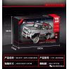 HAPPY BUILD YC-QC006 QC006 YCQC006 non  MERCEDES-BENZ G63 AMG 6X6 1:10 tỷ lệ 1:10 bộ đồ chơi xếp lắp ráp ghép mô hình  BUFF SPLENDOR Kỹ Thuật Công Nghệ Cao Mô Hình Phương Tiện 2911 khối