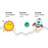 WANGE 6501N 6502N 6503N 6504N 6505N 6506N non  6 MÔ HÌNH LOẠT THÚ CƯNG ĐẠI DƯƠNG THỜI TIẾT KẸO VŨ TRỤ ĐỘNG VẬT bộ đồ chơi xếp lắp ráp ghép mô hình Miscellaneous Lung Tung 174 khối