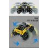 QIHUI 9802 non  STUNT DRIFT XE ĐỊA HÌNH DẪN ĐỘNG BỐN BÁNH bộ đồ chơi xếp lắp ráp ghép mô hình  Kỹ Thuật Công Nghệ Cao Mô Hình Phương Tiện 1030 khối