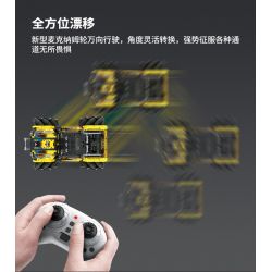 QIHUI 9802 non  STUNT DRIFT XE ĐỊA HÌNH DẪN ĐỘNG BỐN BÁNH bộ đồ chơi xếp lắp ráp ghép mô hình  Kỹ Thuật Công Nghệ Cao Mô Hình Phương Tiện 1030 khối