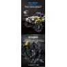 QIHUI 9802 non  STUNT DRIFT XE ĐỊA HÌNH DẪN ĐỘNG BỐN BÁNH bộ đồ chơi xếp lắp ráp ghép mô hình  Kỹ Thuật Công Nghệ Cao Mô Hình Phương Tiện 1030 khối