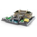 WANGE 5226 non Lego KHÁCH SẠN IMPERIAL bộ đồ chơi xếp lắp ráp ghép mô hình Architecture THE IMPERIAL HOTEL OF TOKYO Công Trình Kiến Trúc 1373 khối